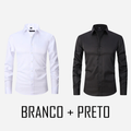 KIT 2 CAMISAS T-CARBON™  SLIM PREMIUM- R$267,00 de Desconto