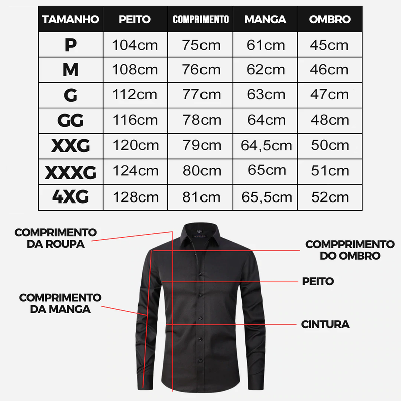 KIT 2 CAMISAS FEMININAS T-CARBON™  SLIM PREMIUM- R$267,00 de Desconto