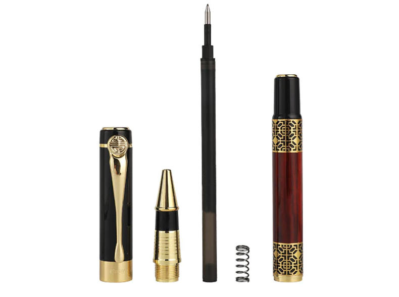 Caneta Royal Blood™ + Estojo Premium e 2 Cargas Extras